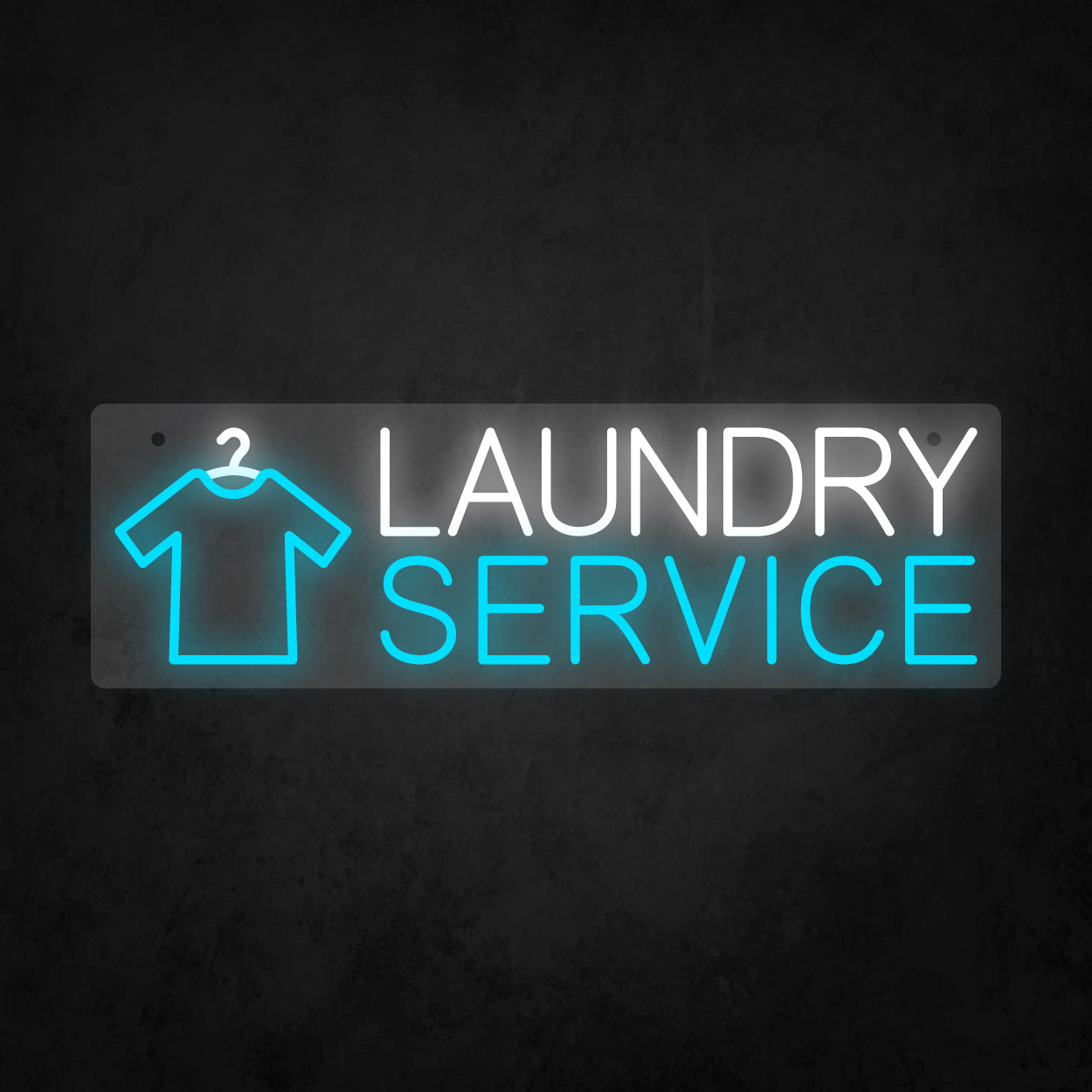 LED Neon Sign - Clothes Laundry Service