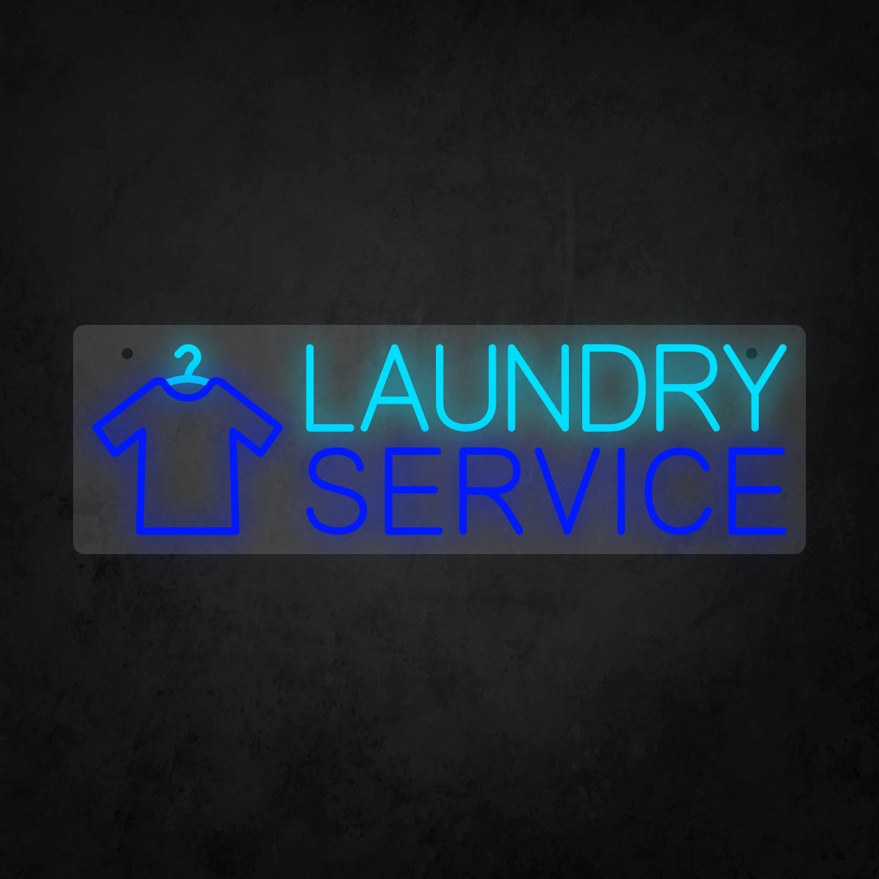 LED Neon Sign - Clothes Laundry Service
