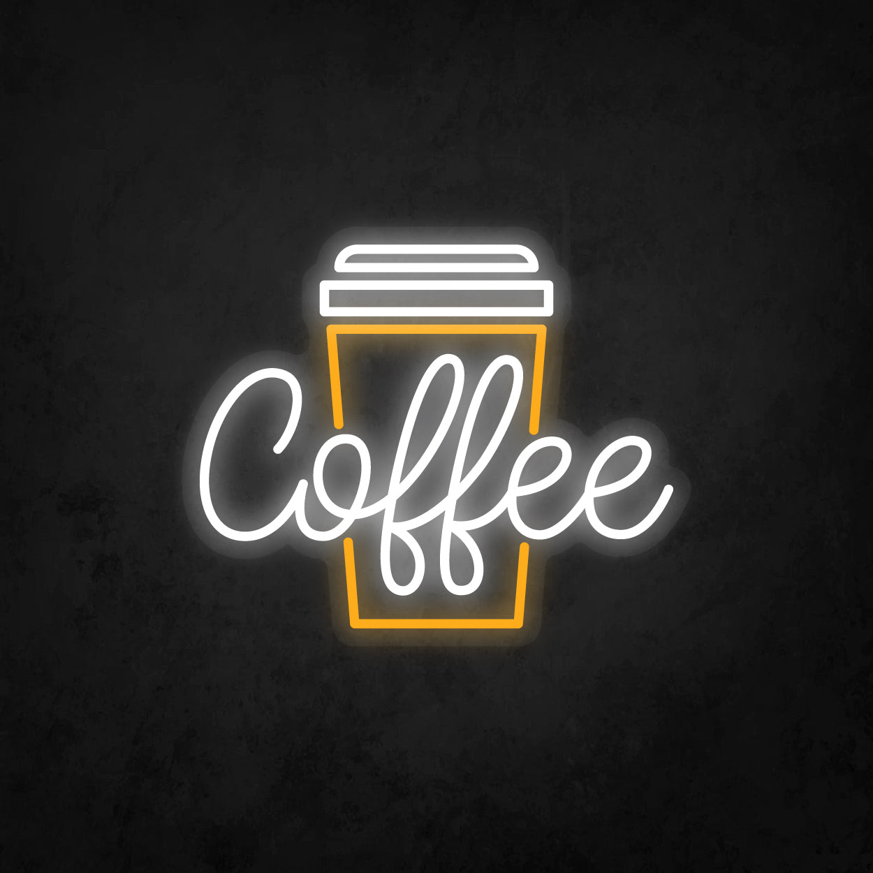 LED Neon Sign - Takeaway Coffee