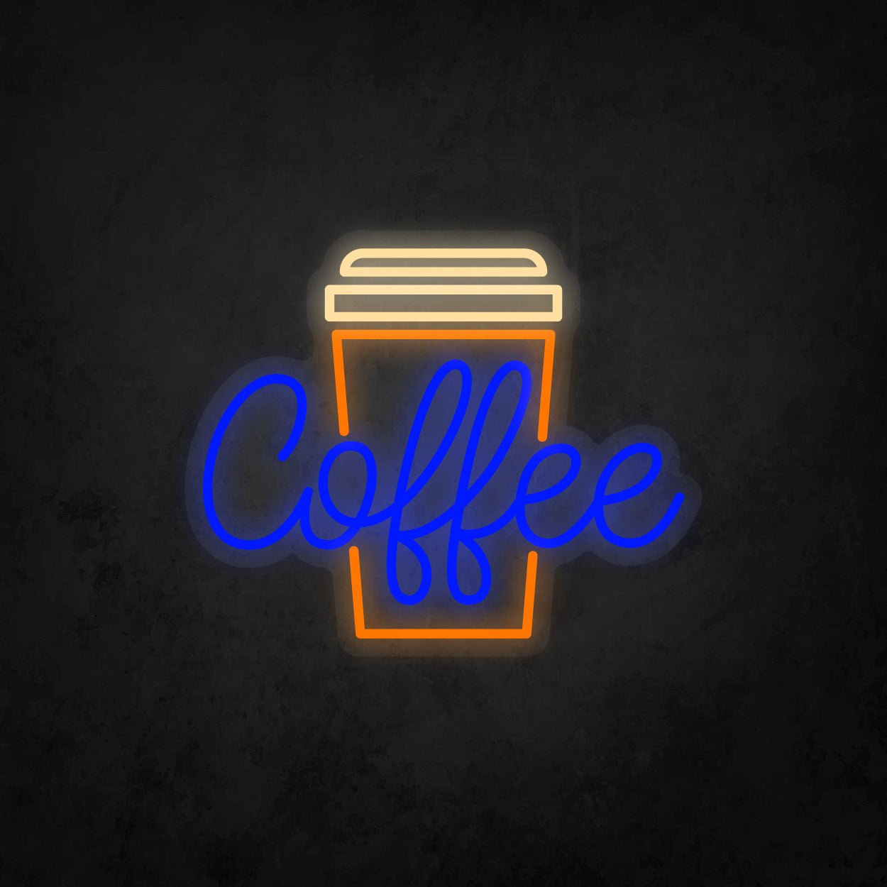 LED Neon Sign - Takeaway Coffee