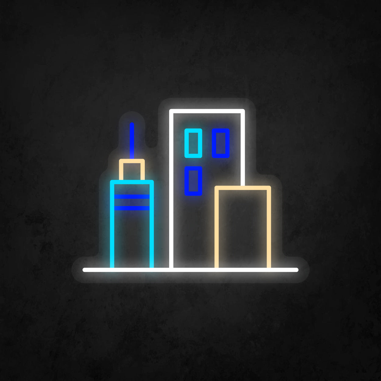 LED Neon Sign - City