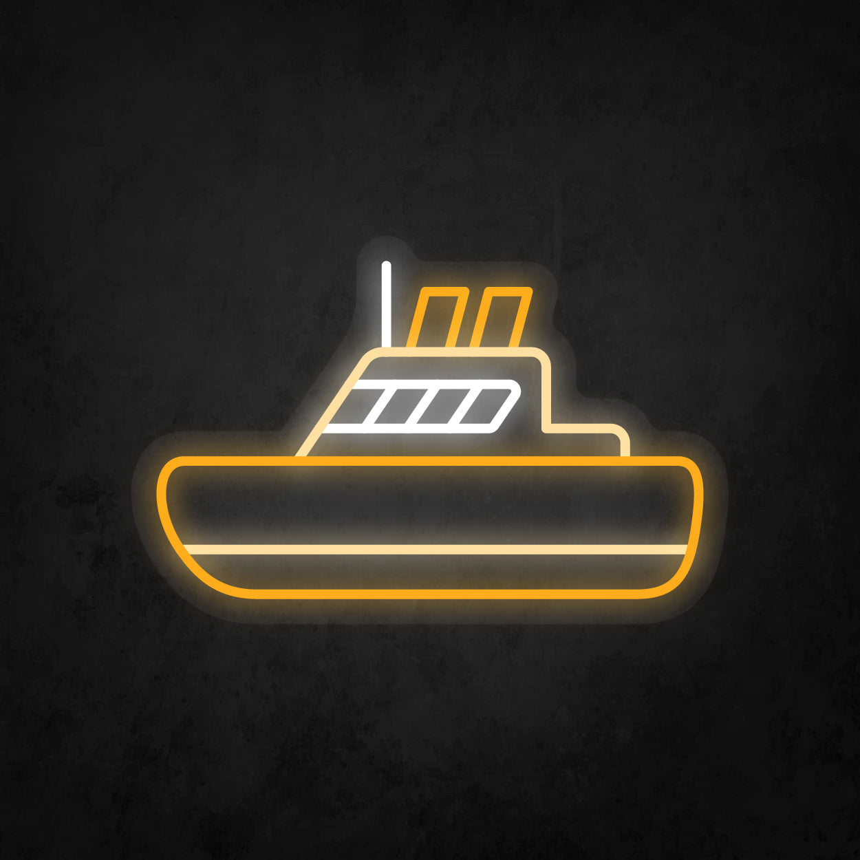 LED Neon Sign - Cruise Ship