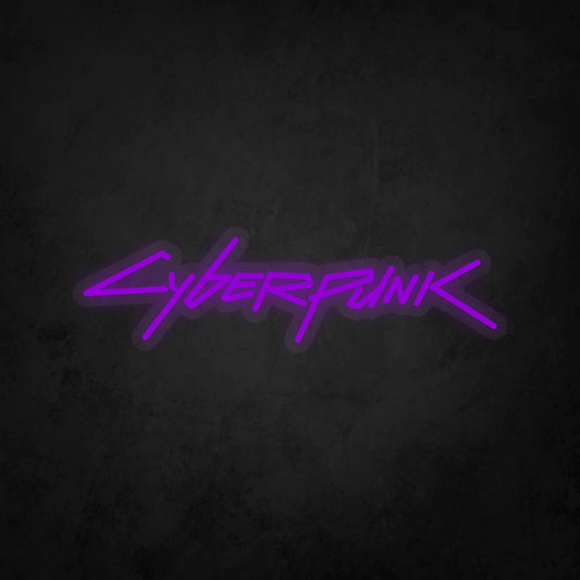 LED Neon Sign - Cyberpunk - Small