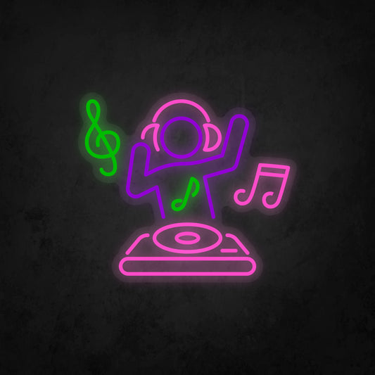 LED Neon Sign - DJ Party