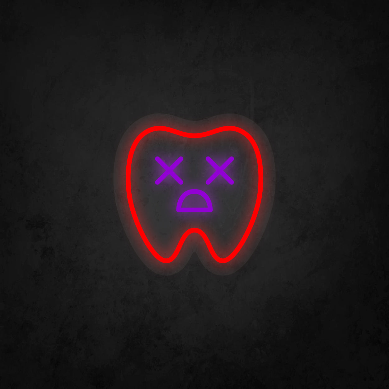 LED Neon Sign - Death Tooth