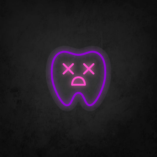 LED Neon Sign - Death Tooth