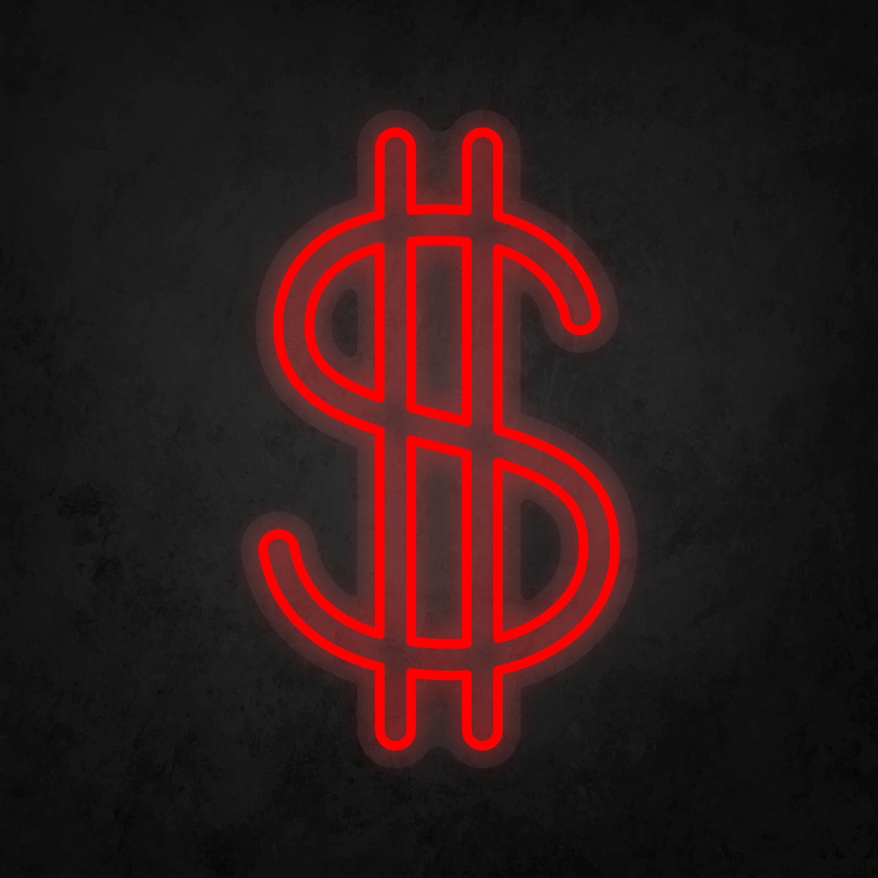 LED Neon Sign - Dollar Large