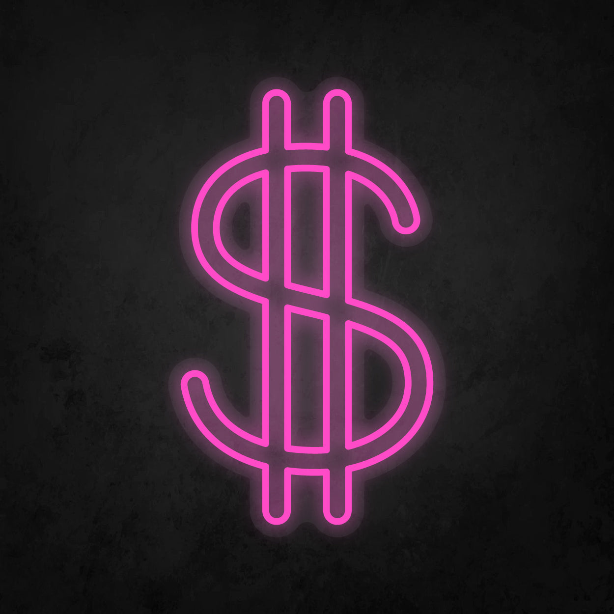 LED Neon Sign - Dollar Large