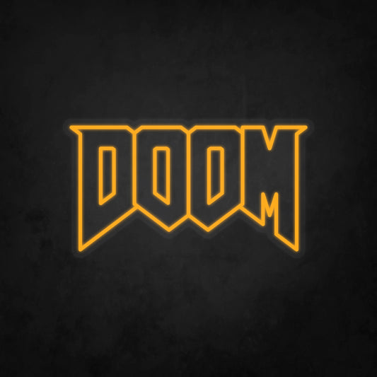 LED Neon Sign - Doom