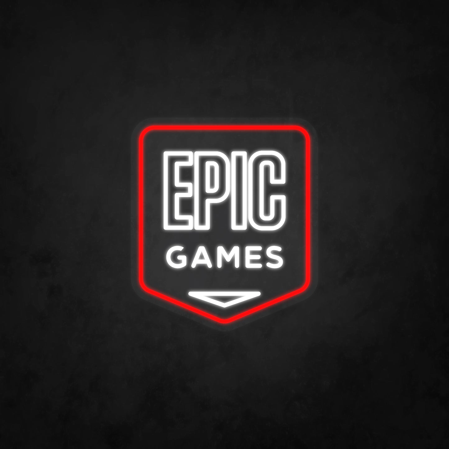 LED Neon Sign - EPIC Games Logo