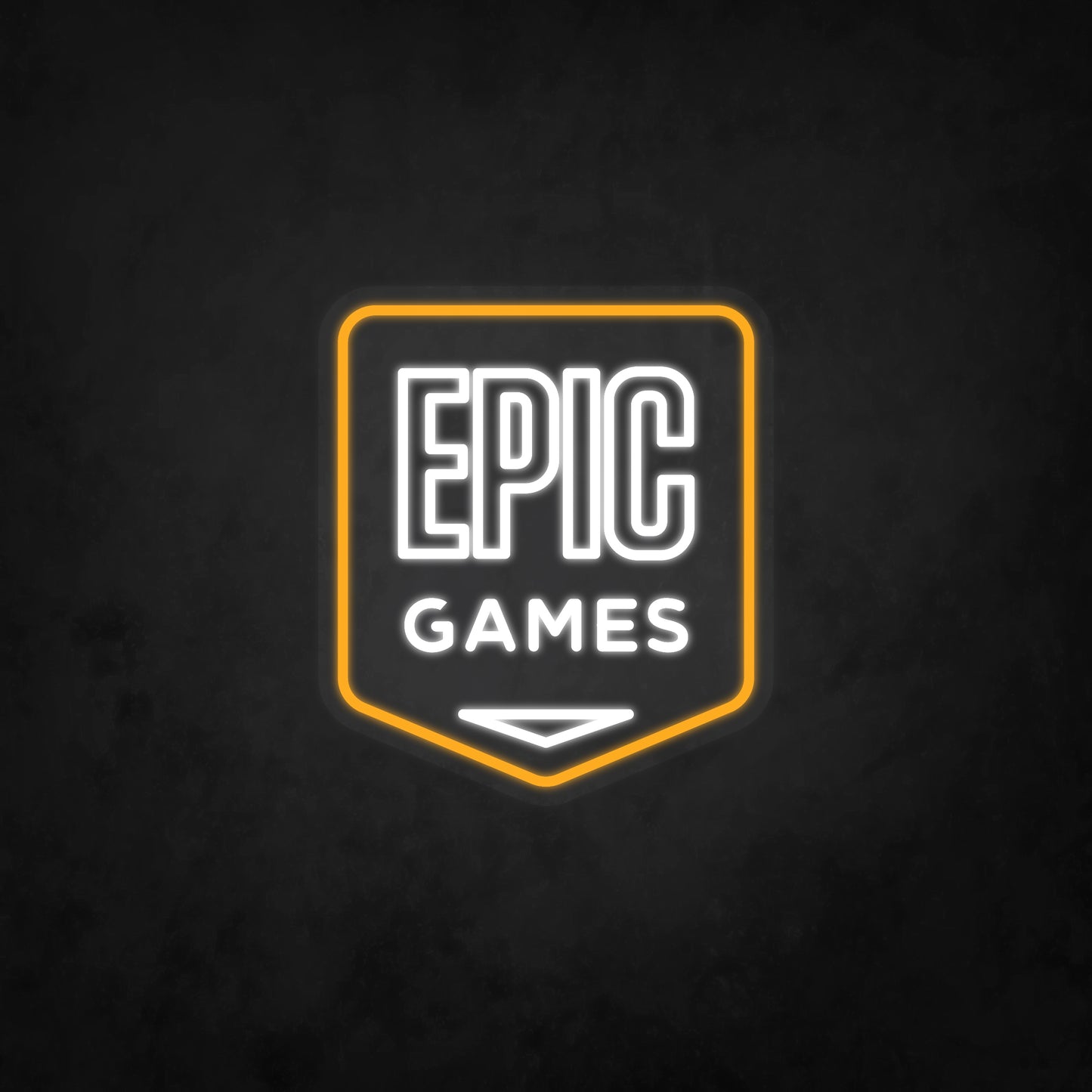 LED Neon Sign - EPIC Games Logo