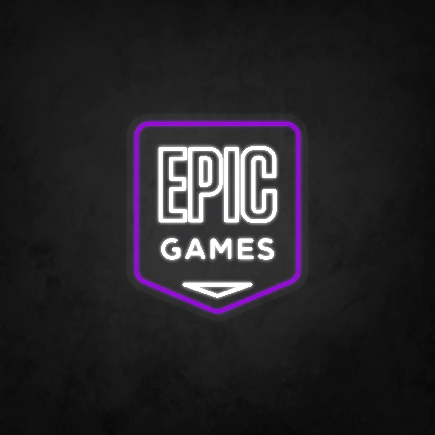 LED Neon Sign - EPIC Games Logo