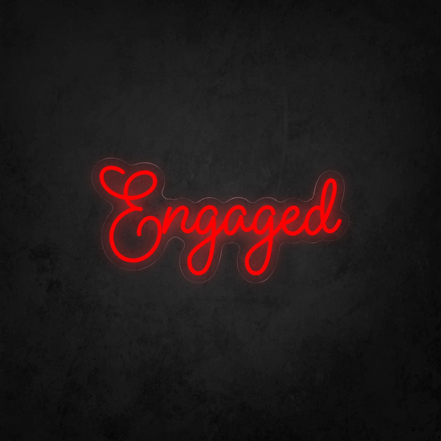 LED Neon Sign - Engaged