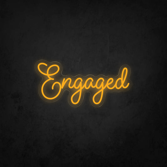 LED Neon Sign - Engaged