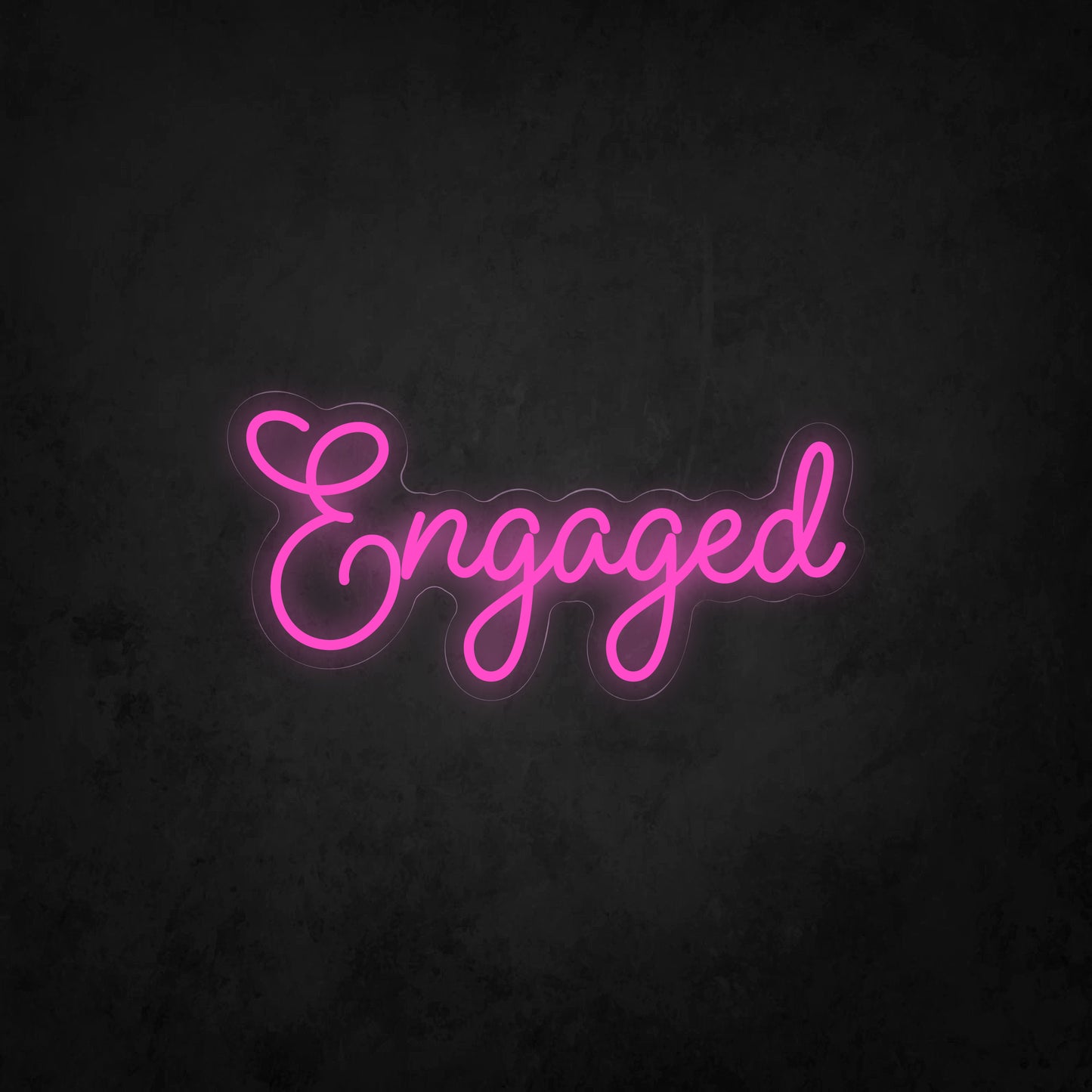 LED Neon Sign - Engaged