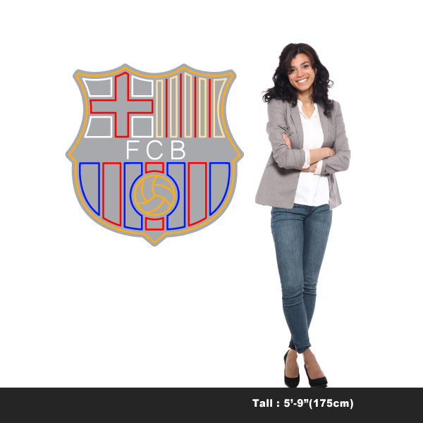 LED Neon Sign - FC Barcelona X Large