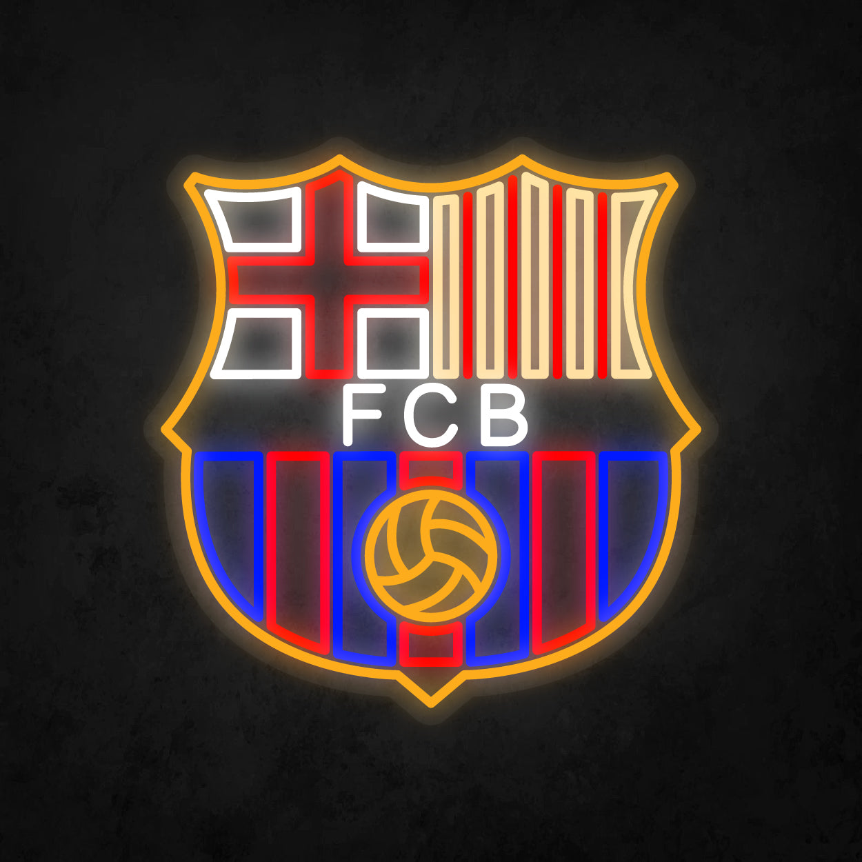 LED Neon Sign - FC Barcelona