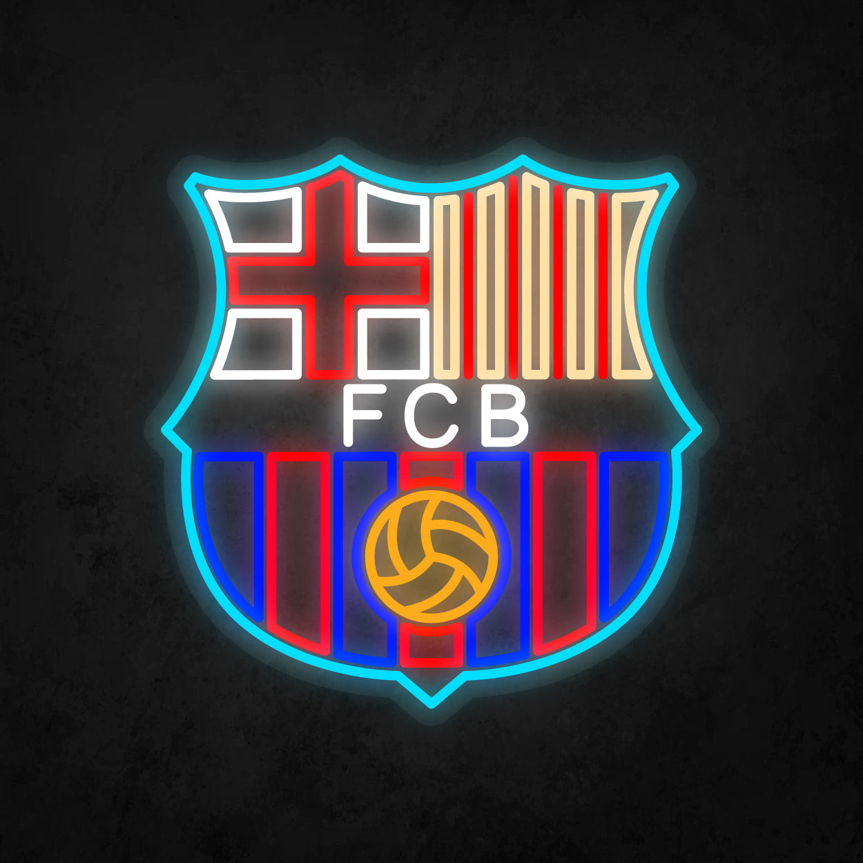 LED Neon Sign - FC Barcelona