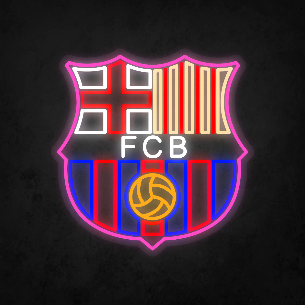 LED Neon Sign - FC Barcelona