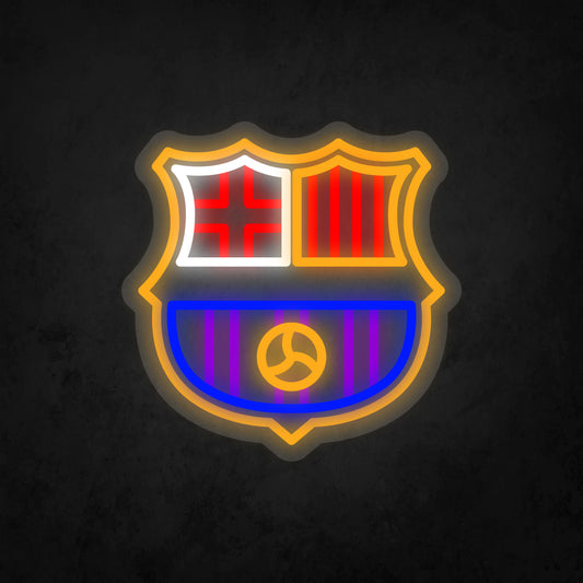 LED Neon Sign - FC Barcelona - Small