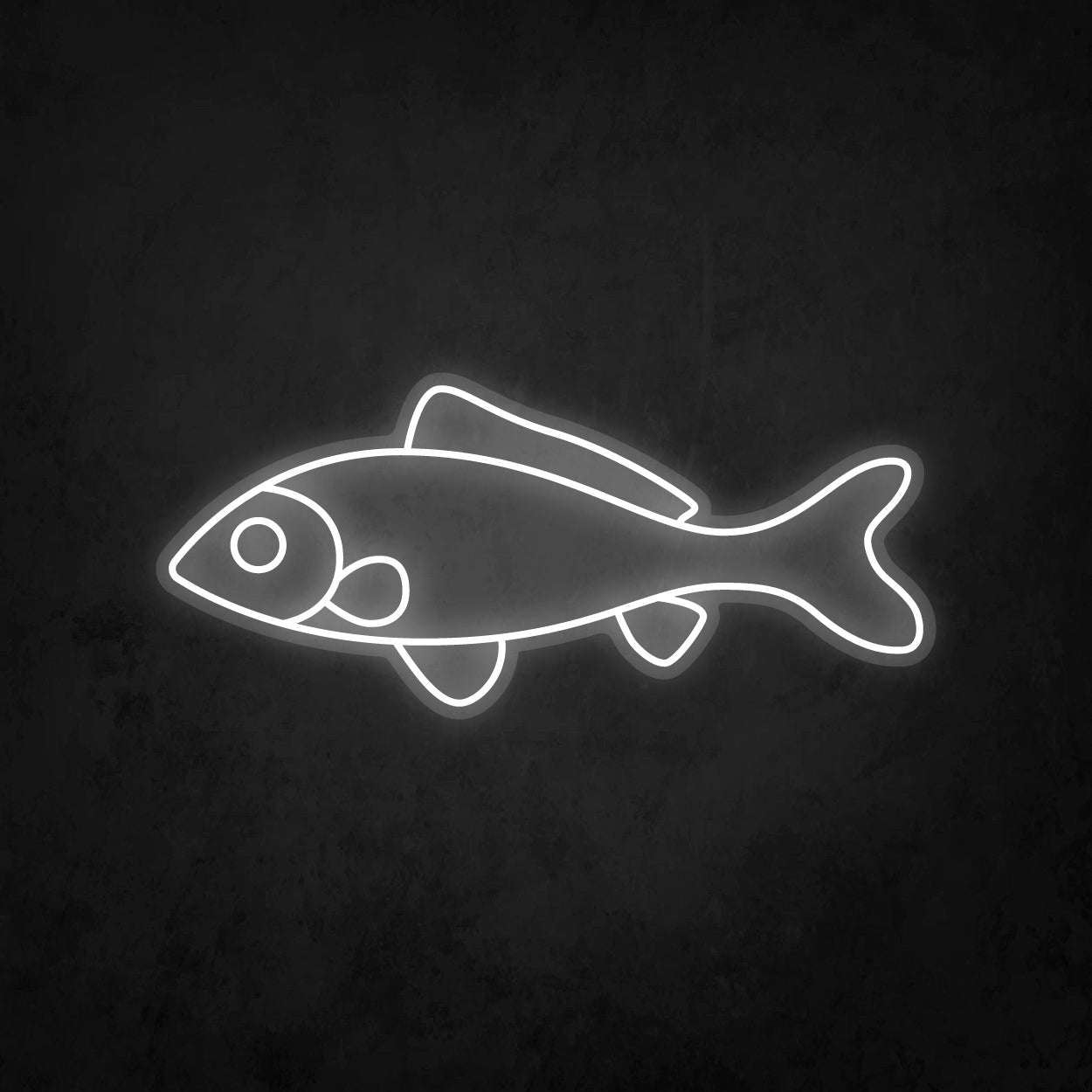 LED Neon Sign - Fish - Large