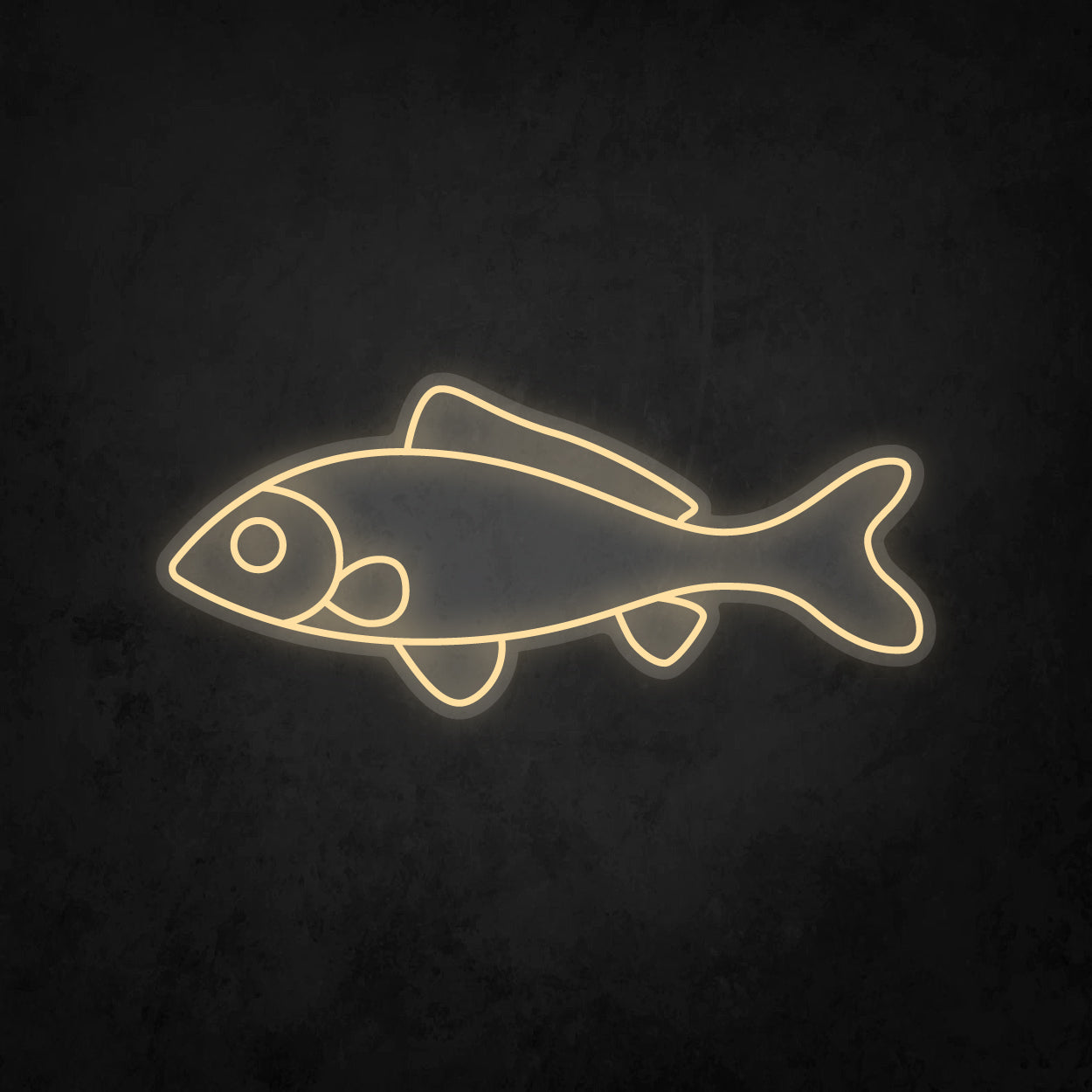 LED Neon Sign - Fish - Large