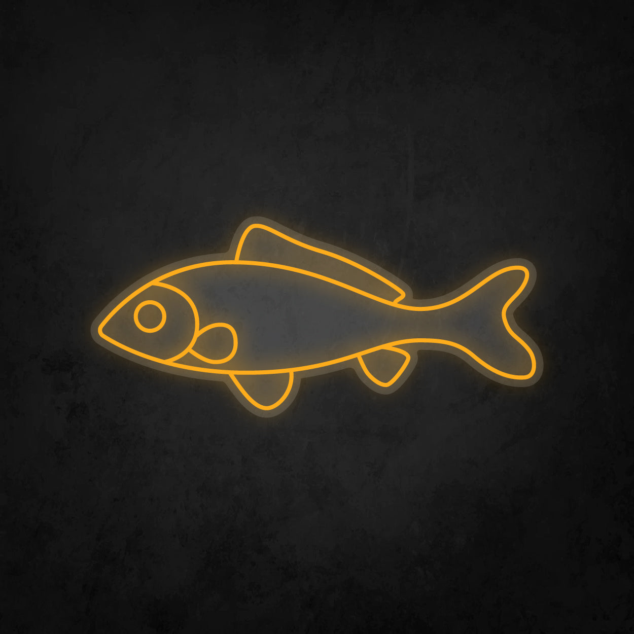 LED Neon Sign - Fish - Large