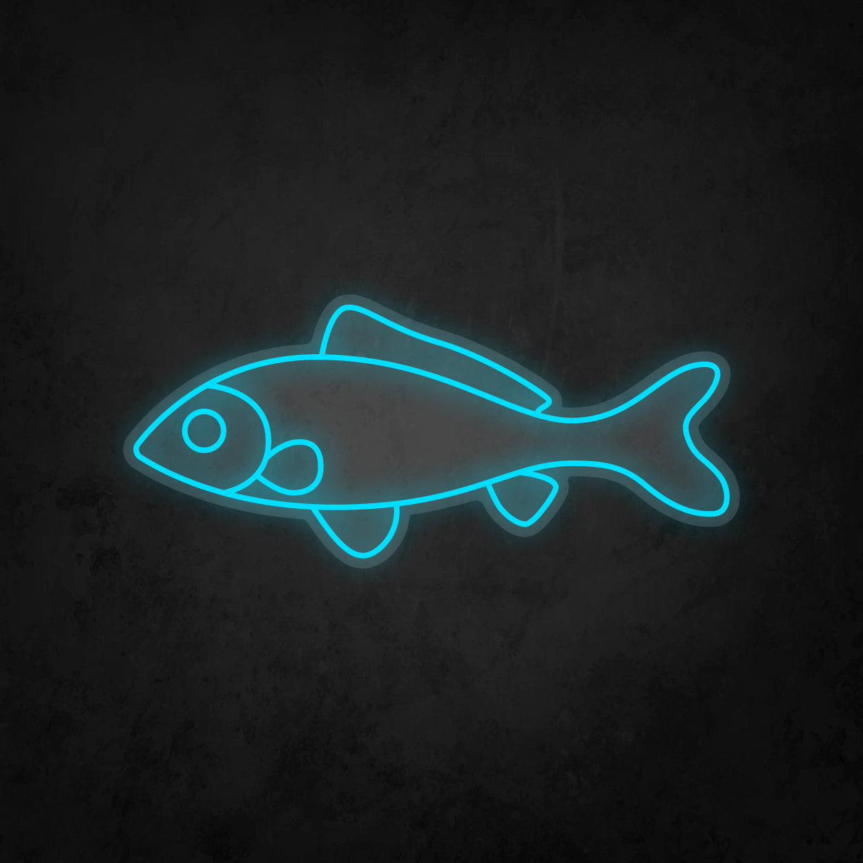 LED Neon Sign - Fish - Large