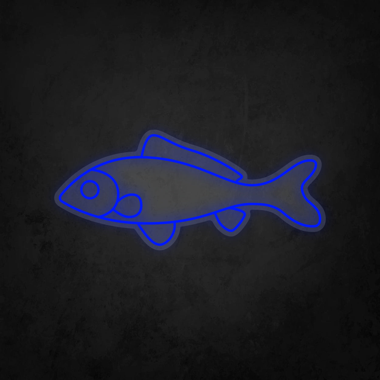 LED Neon Sign - Fish - Large