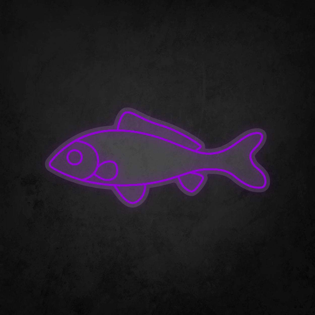 LED Neon Sign - Fish - Large