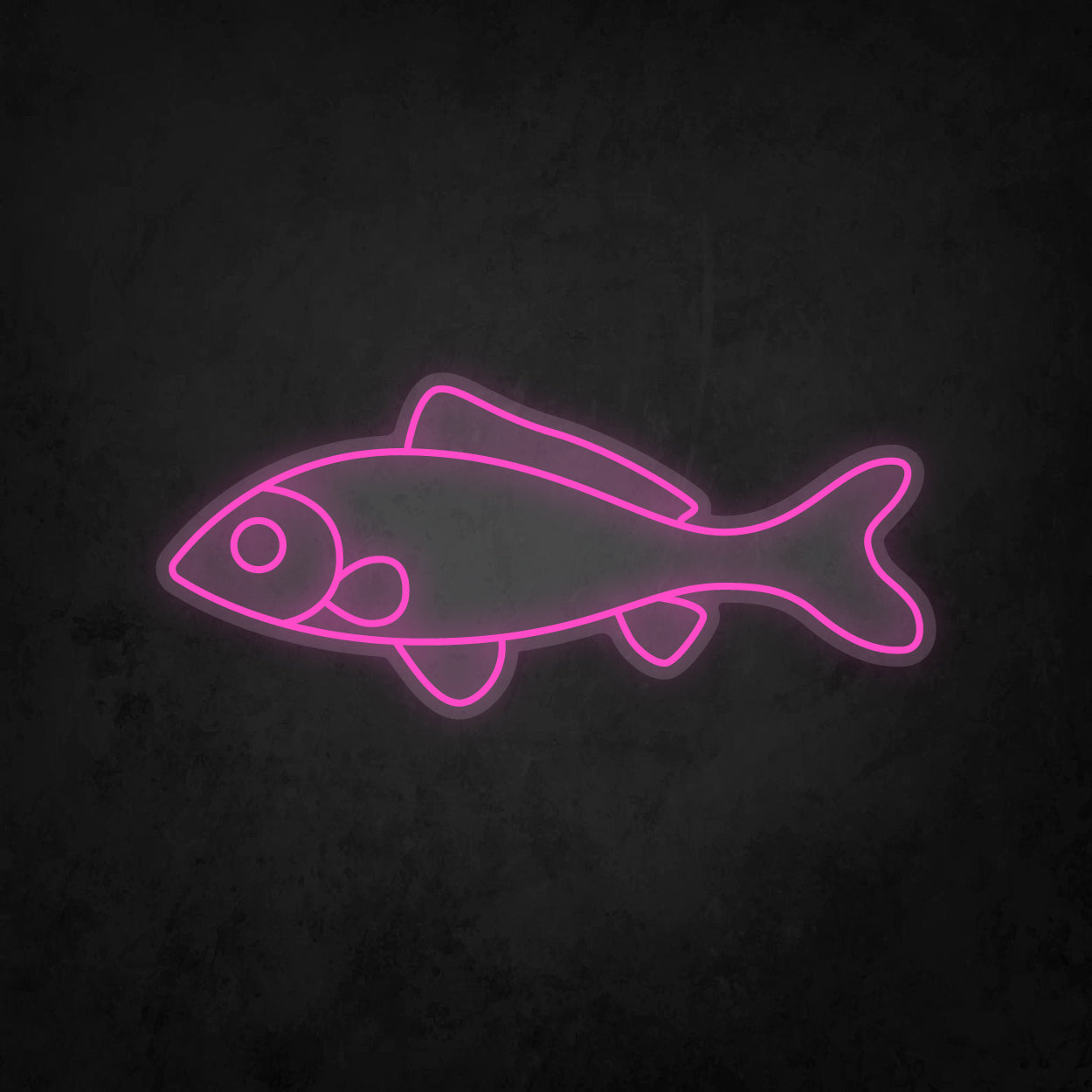 LED Neon Sign - Fish - Large