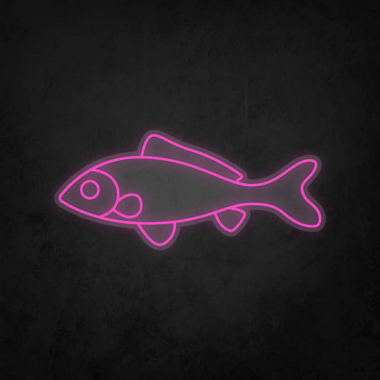 LED Neon Sign - Fish - Large