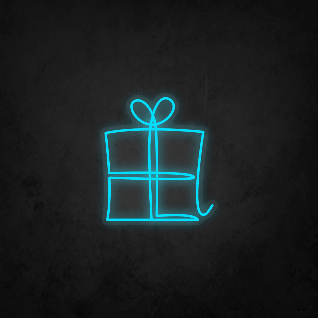 LED Neon Sign - Gift Box Single Color - Large