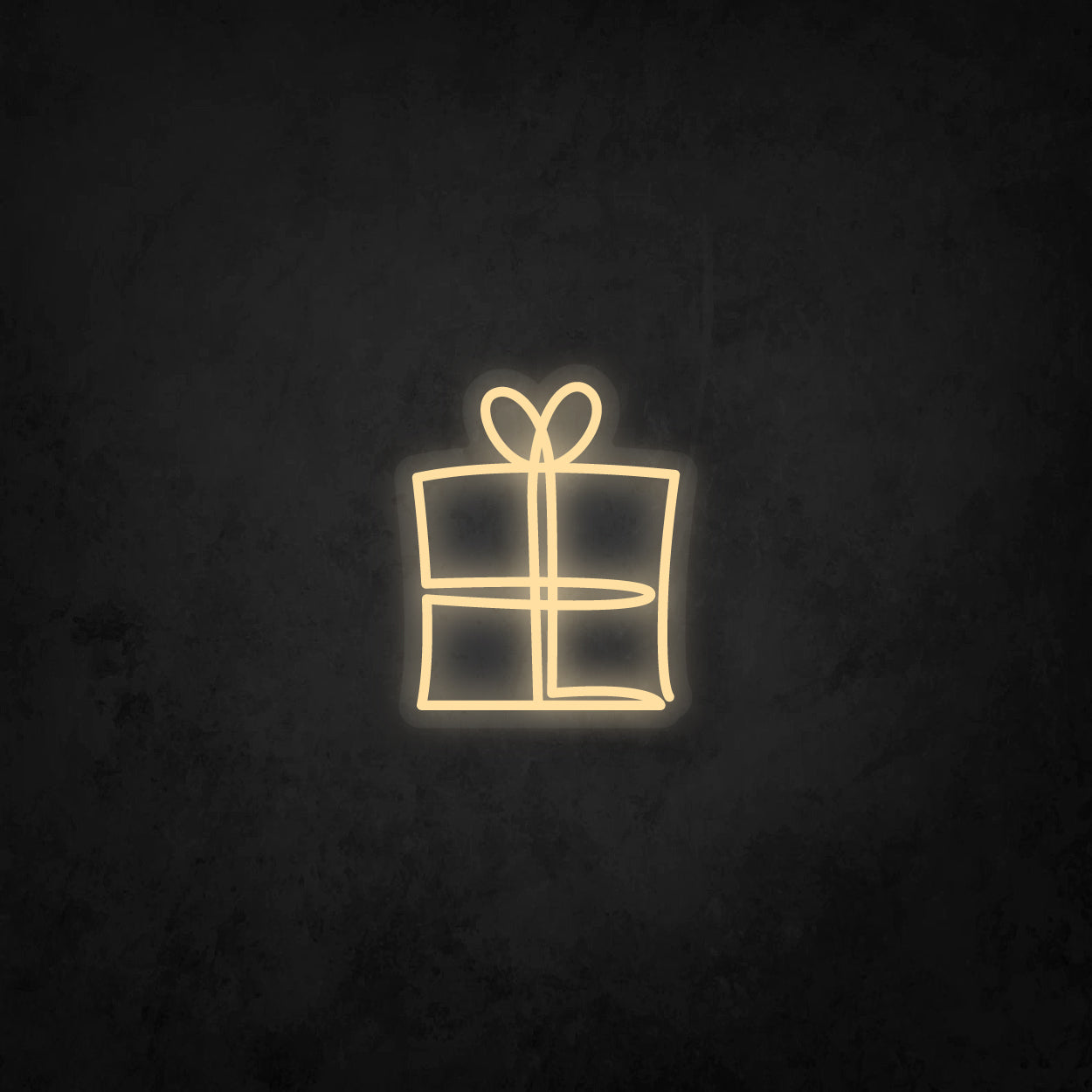 LED Neon Sign - Gift Box Single Color - Small