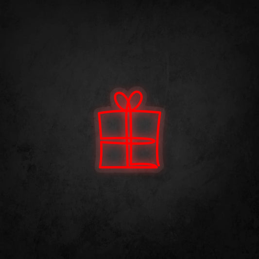 LED Neon Sign - Gift Box Single Color - Small