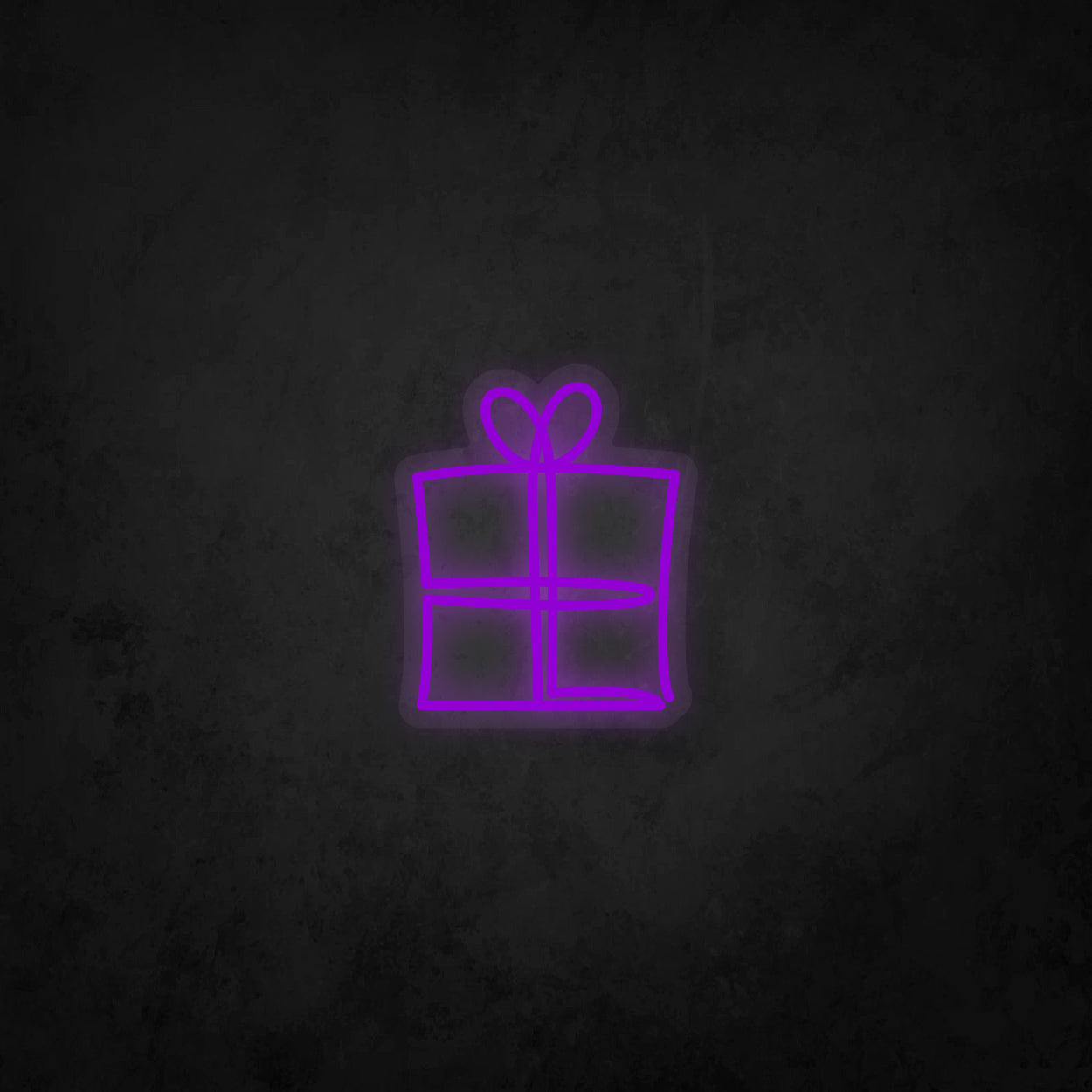 LED Neon Sign - Gift Box Single Color - Small