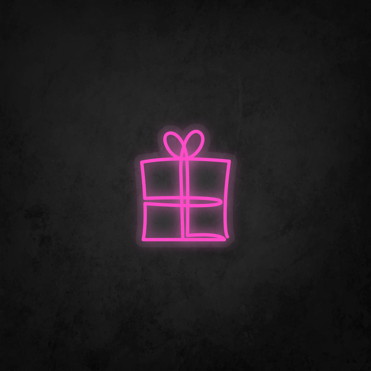 LED Neon Sign - Gift Box Single Color - Small