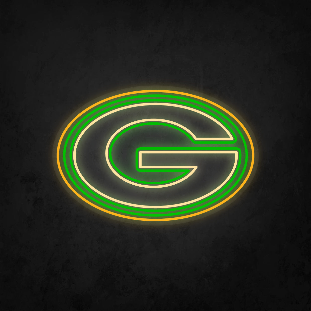 LED Neon Sign - Green Bay Packers Large