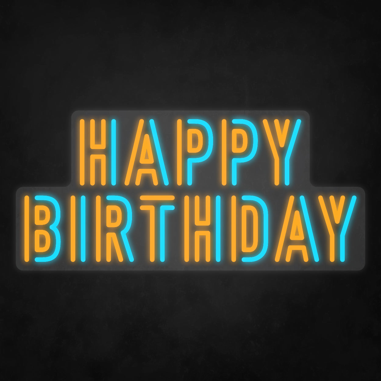 LED Neon Sign - Happy Birthday - 2 colors