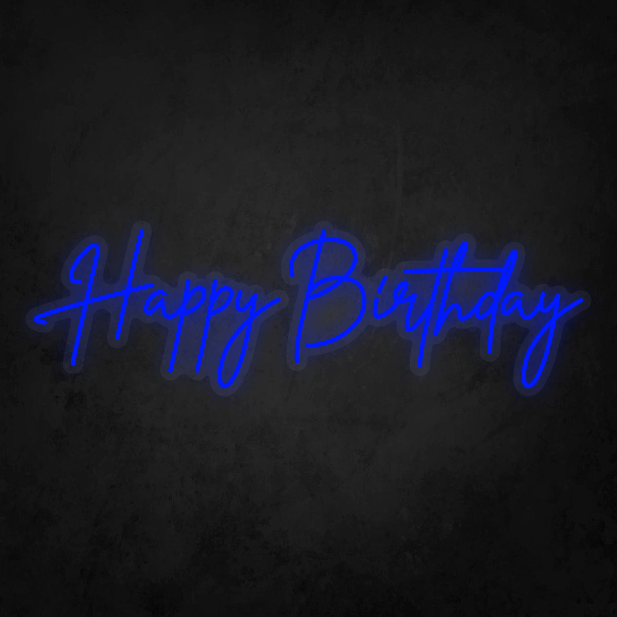 LED Neon Sign - Happy Birthday - Calligraphy