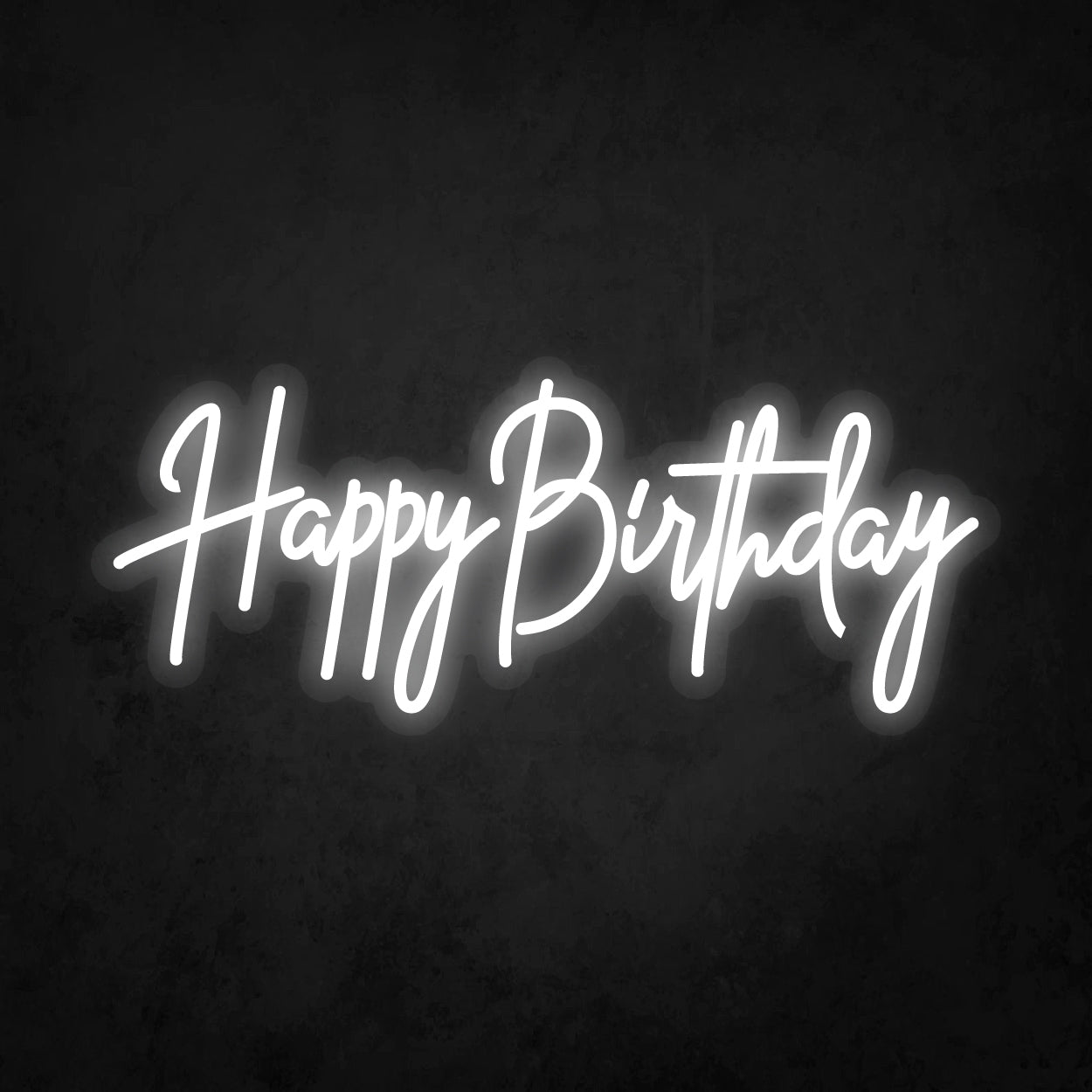 LED Neon Sign - Happy Birthday Small