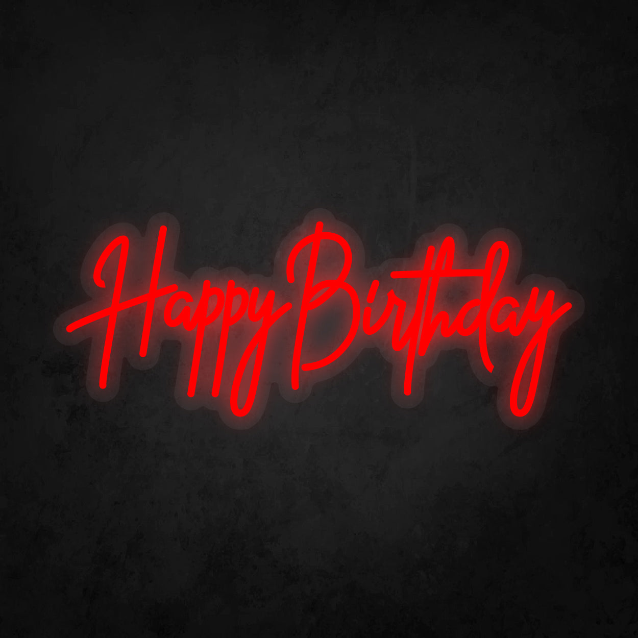 LED Neon Sign - Happy Birthday Small