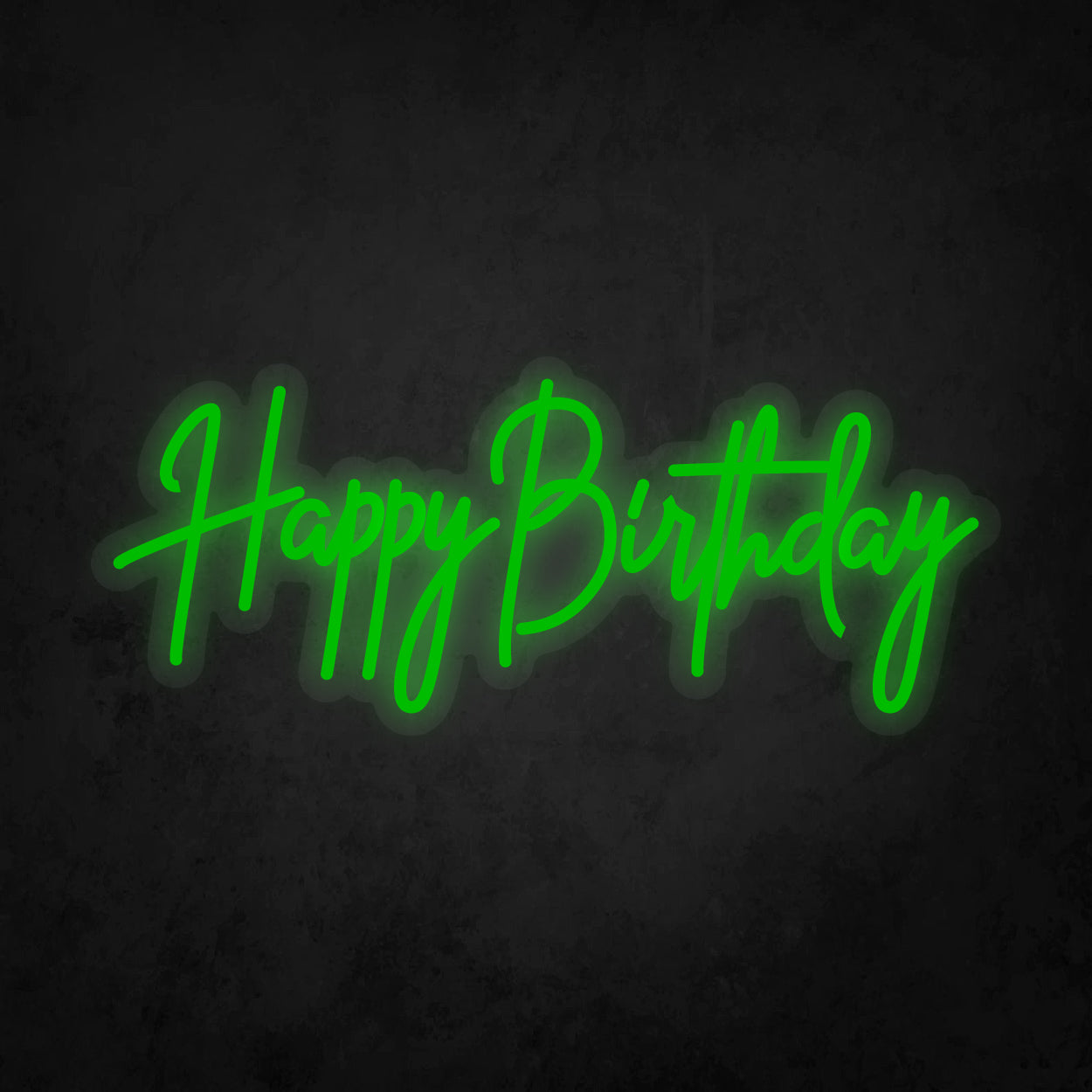 LED Neon Sign - Happy Birthday Small