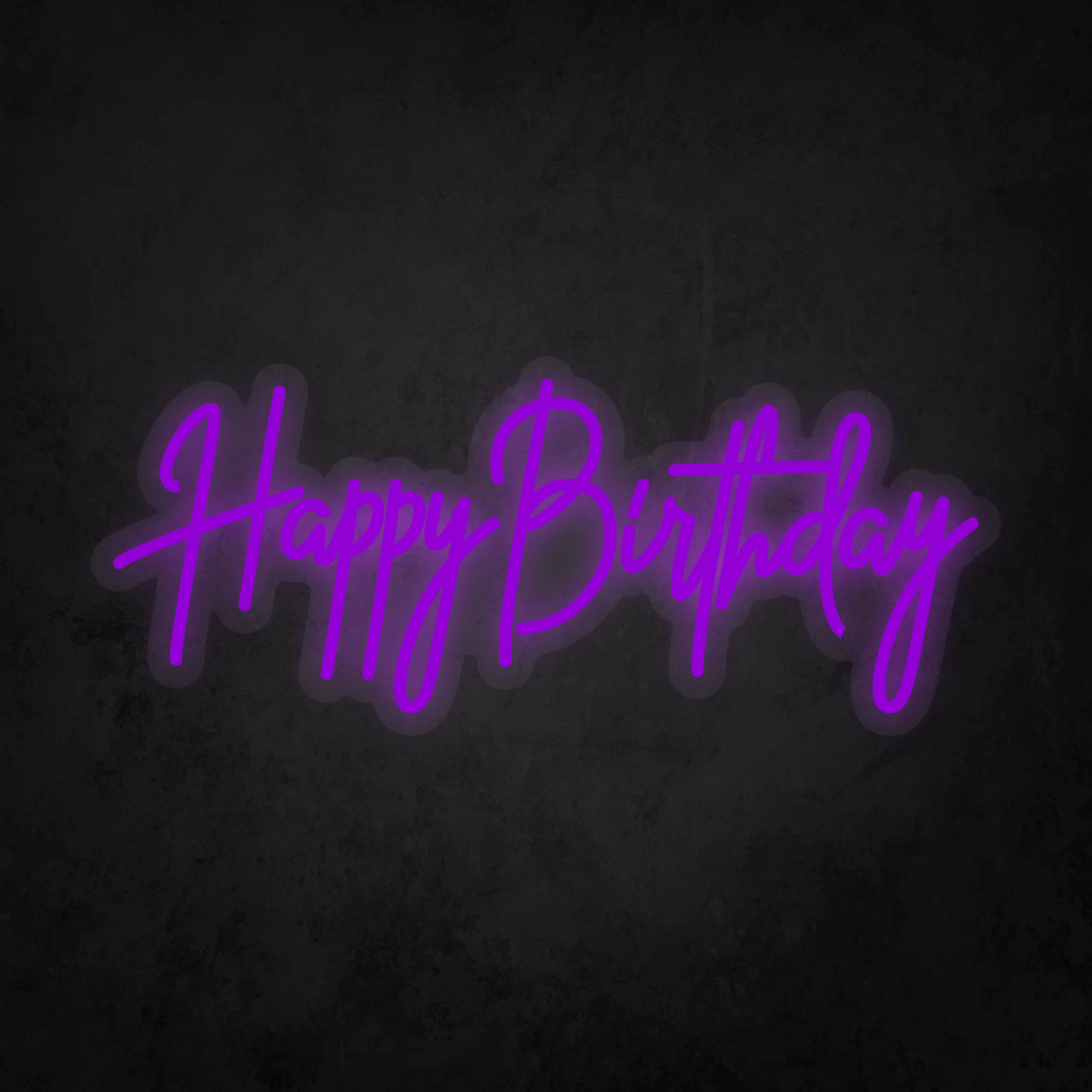 LED Neon Sign - Happy Birthday Small