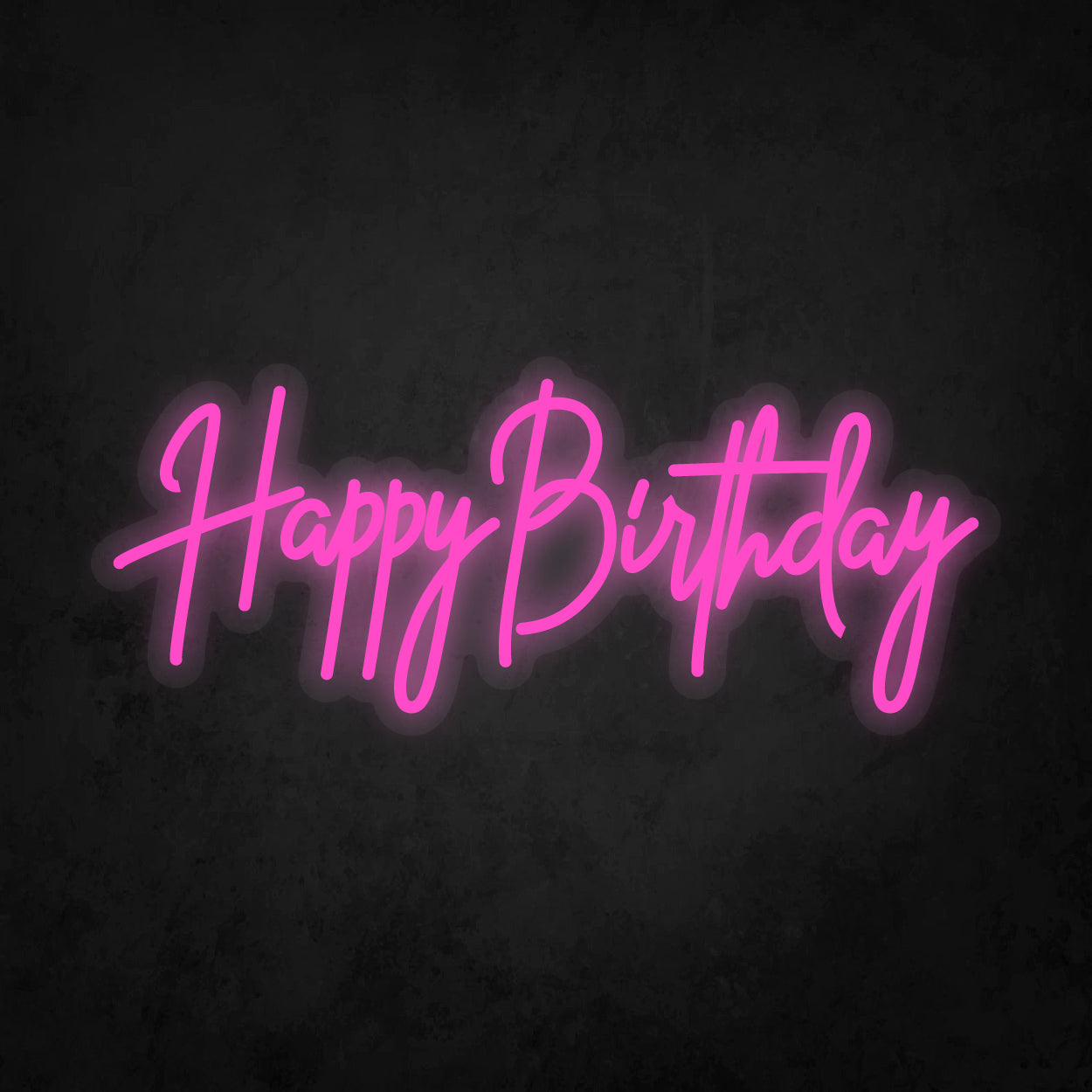 LED Neon Sign - Happy Birthday Small