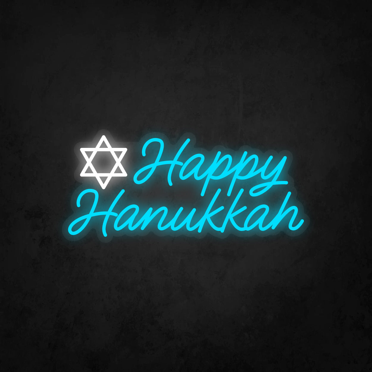 LED Neon Sign - Happy Hanukkah