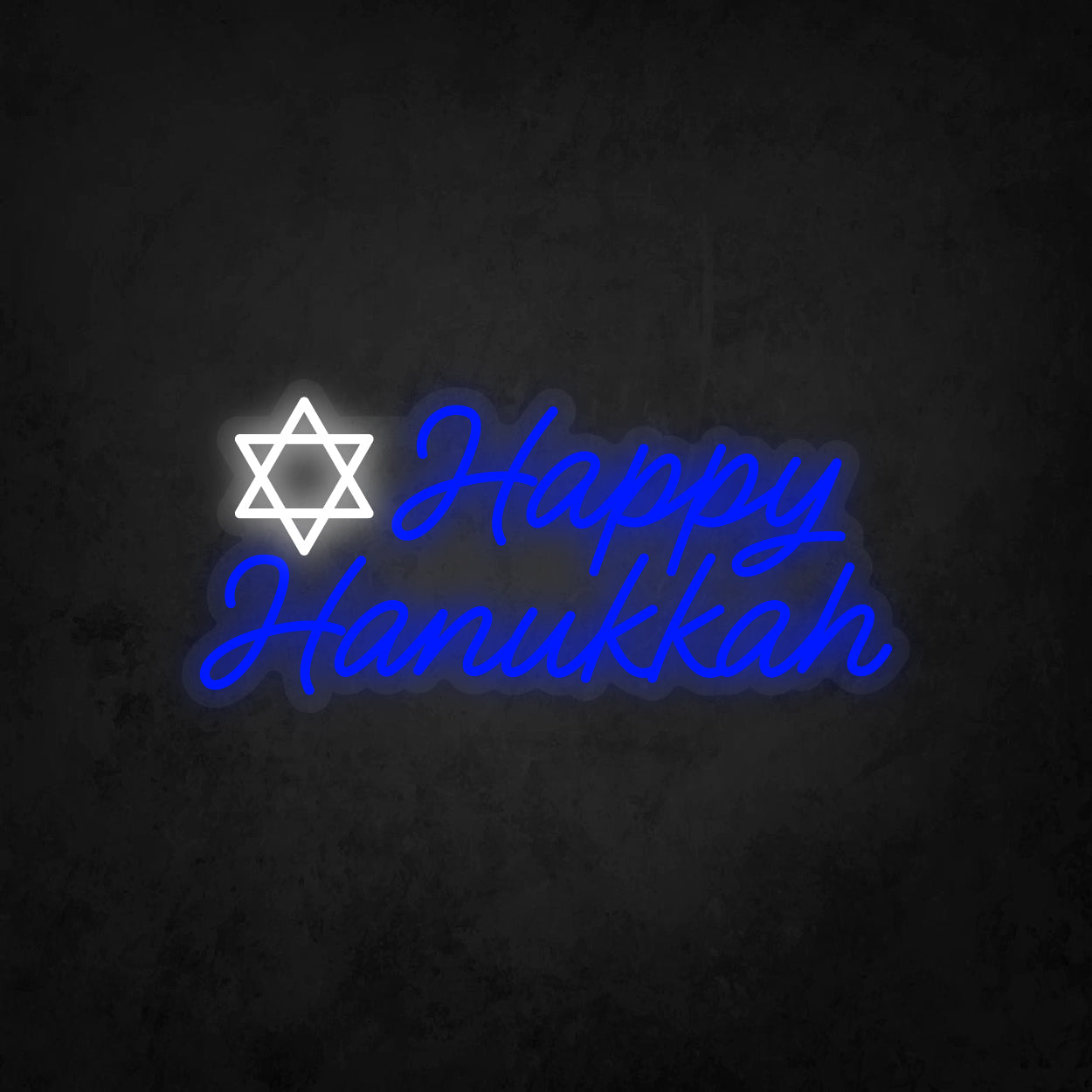 LED Neon Sign - Happy Hanukkah
