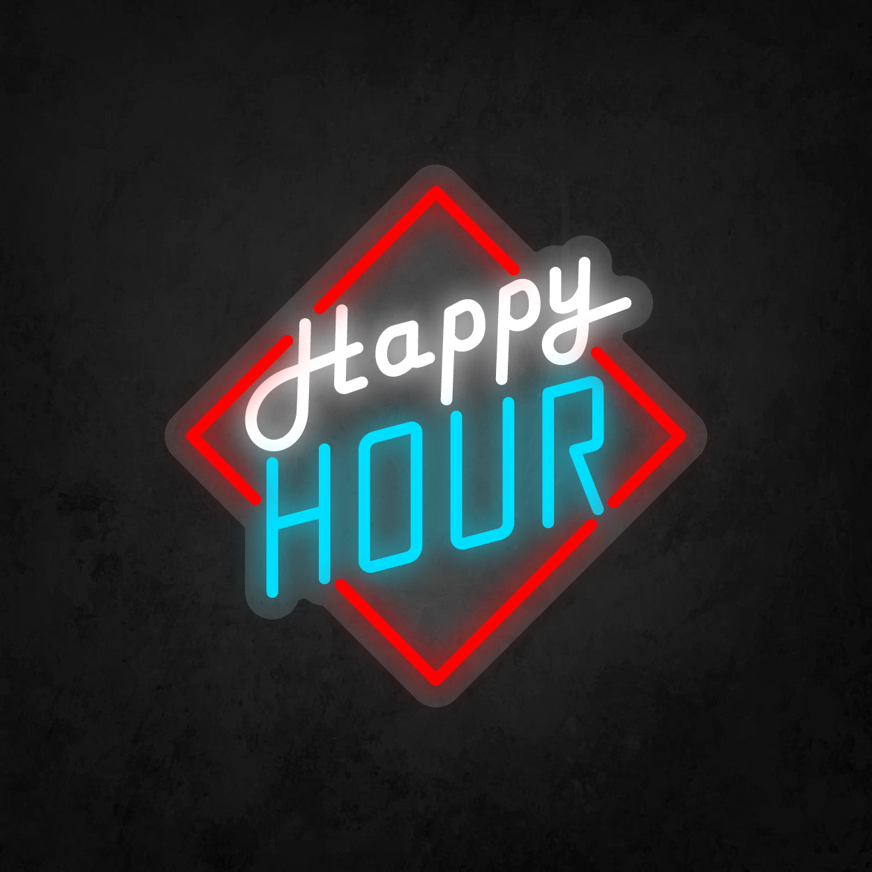 LED Neon Sign - Happy Hour