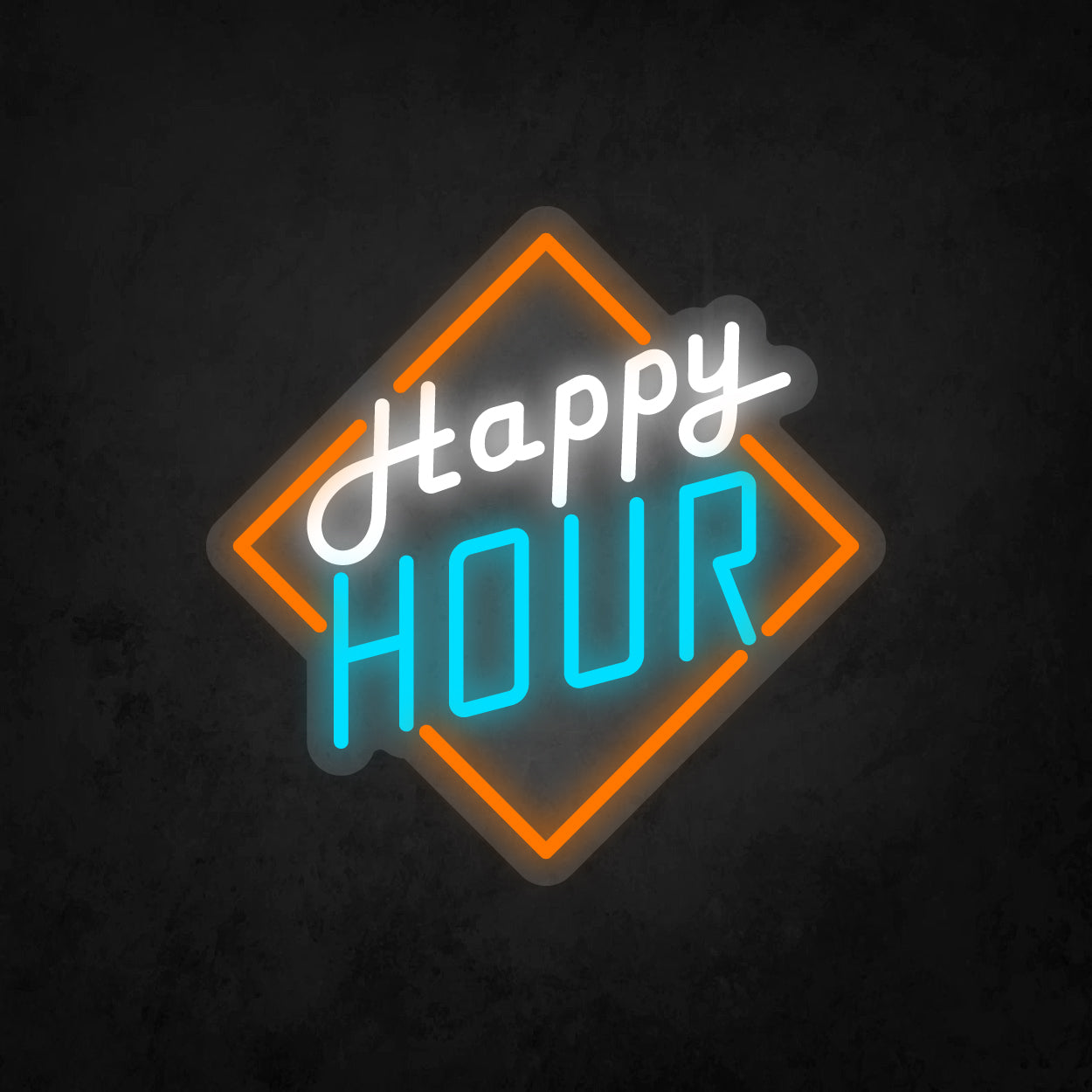 LED Neon Sign - Happy Hour