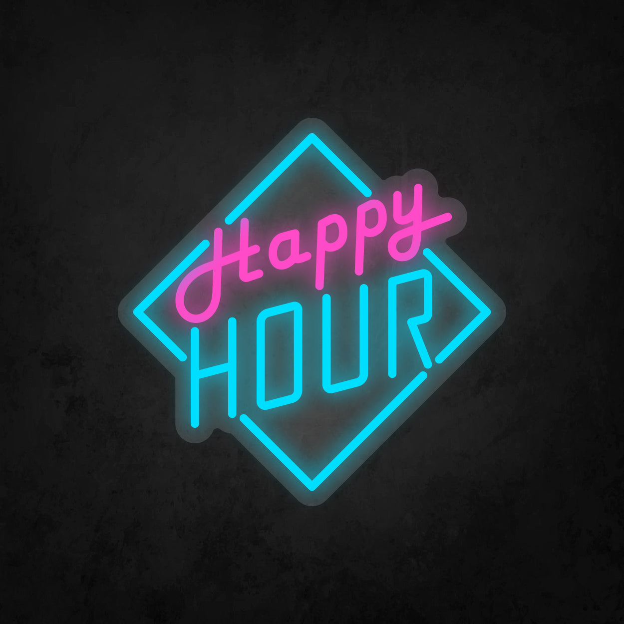 LED Neon Sign - Happy Hour